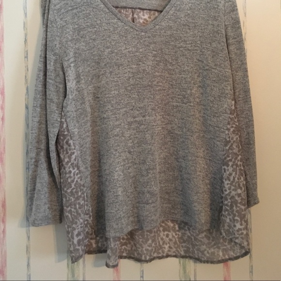 LIZ CLAIBORNE Hi-Lo Tunic Sweater - Picture 7 of 8